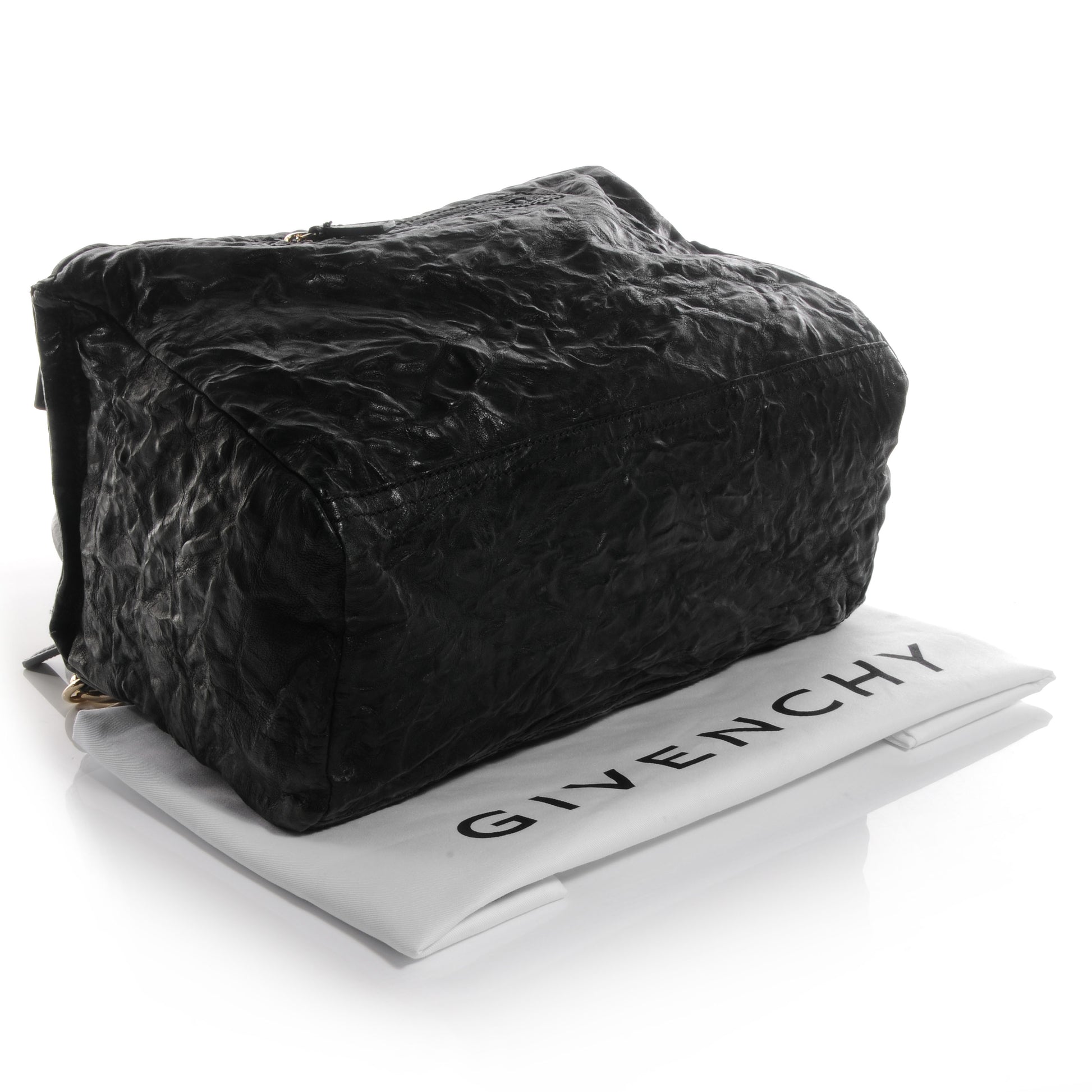 Givenchy Tumbled Sheepskin Medium Pandora Bag Black 4 of 10