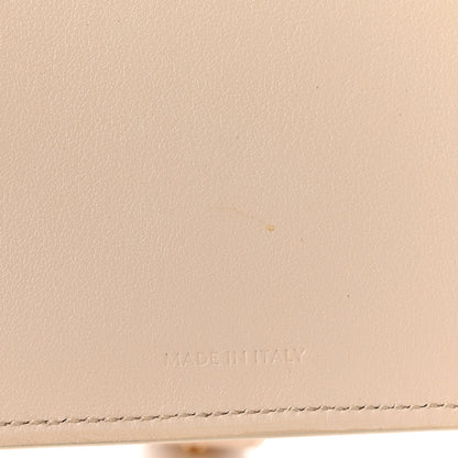 Celine Grained Calfskin Large Multifunction Strap Wallet Powder 6 of 6