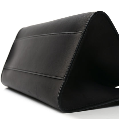 The Row Smooth Calfskin Peggy Bag Black 9 of 9