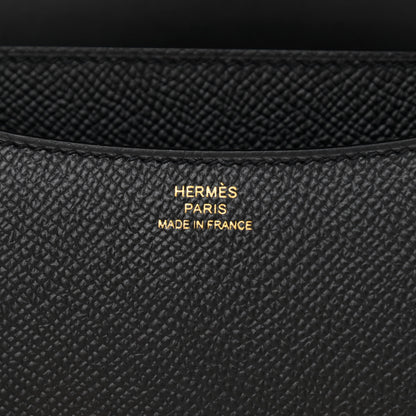 Hermes Epsom Constance 18 Black 6 of 11