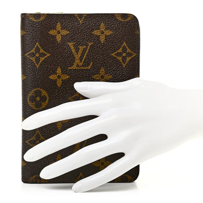 Louis Vuitton Monogram Porte Papier Zippe Wallet 2 of 17