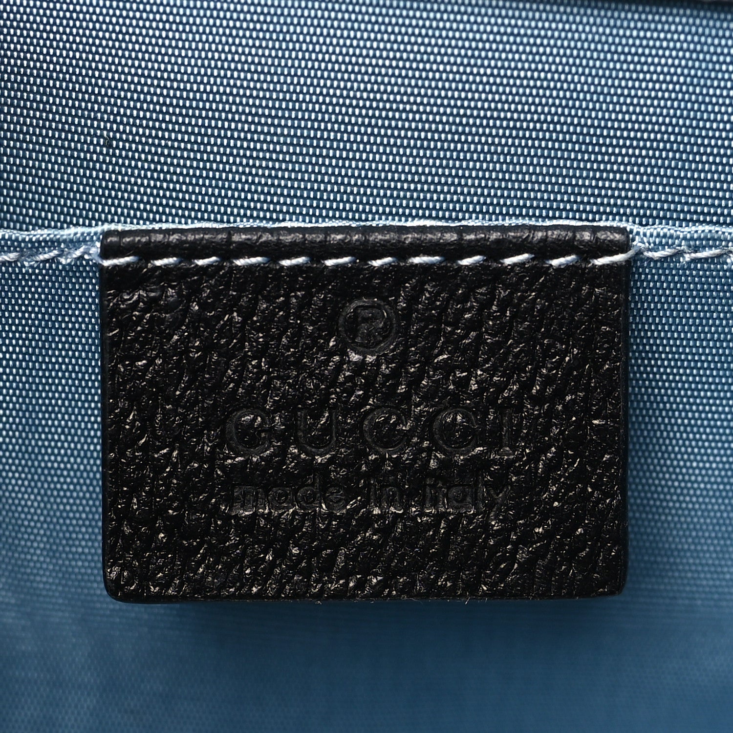 Gucci Grained Calfskin Bee Star Small Padlock Shoulder Bag Black 6 of 10