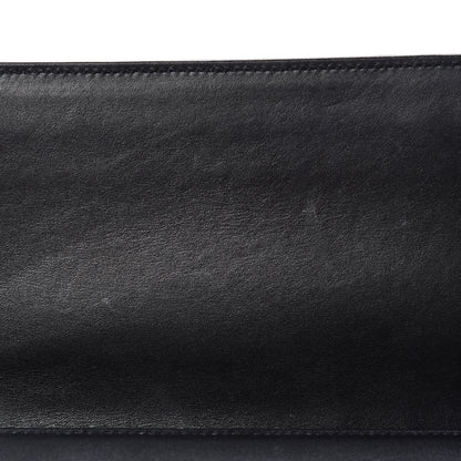 Saint Laurent Calfskin Diagonal Clutch Black 15 of 17