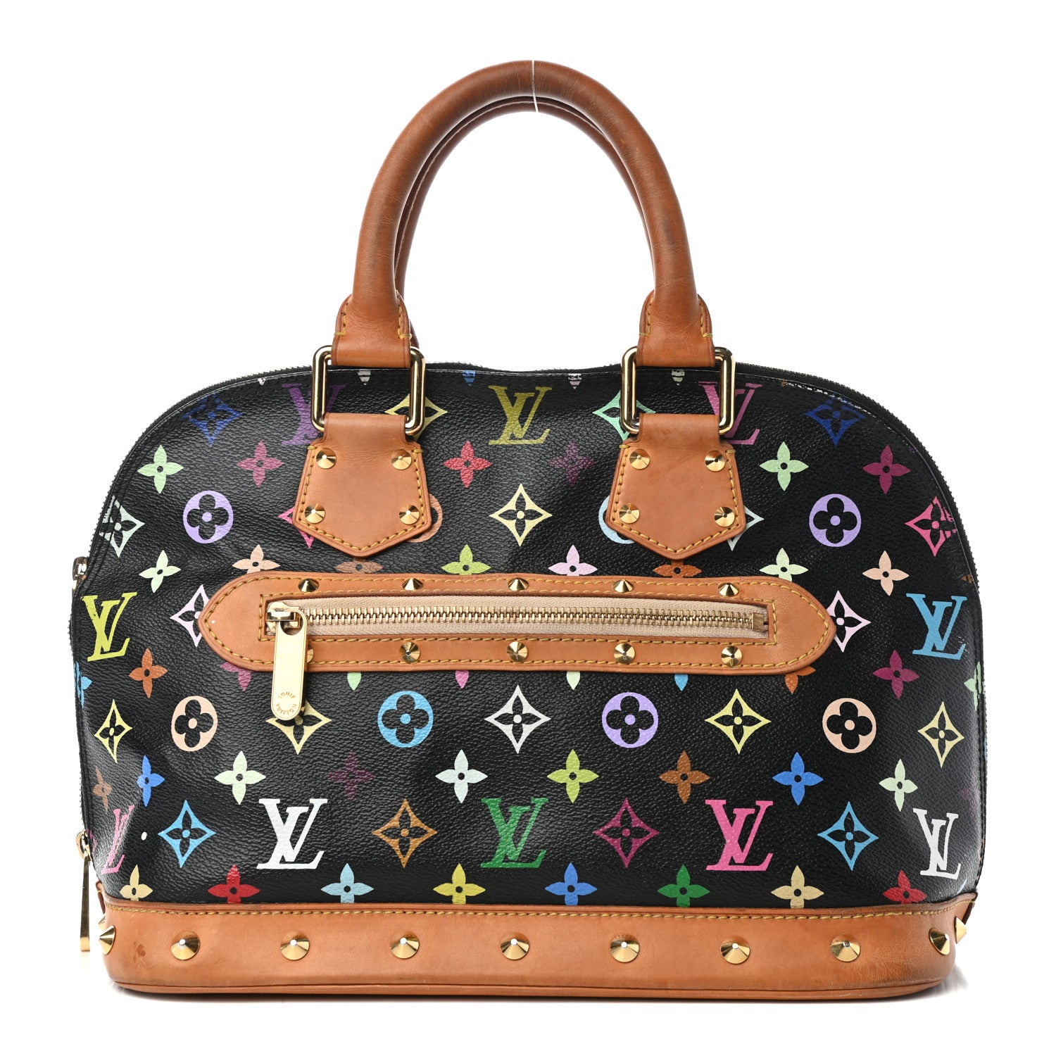 Louis Vuitton Monogram Multicolor Alma Black 1 of 11