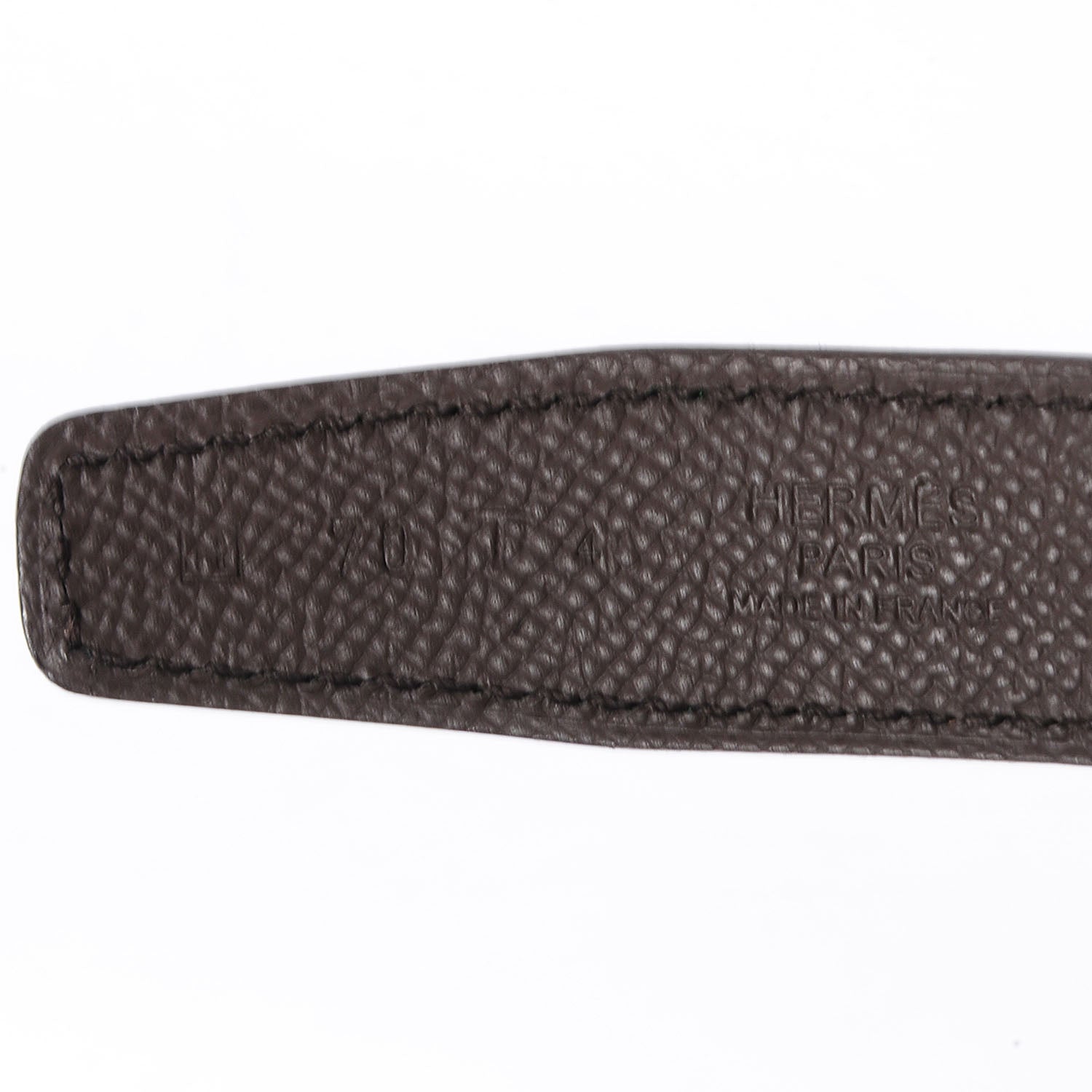 Hermes Swift Epsom Reversible Constance 24mm H Belt Bamboo Etain 70 6 of 6
