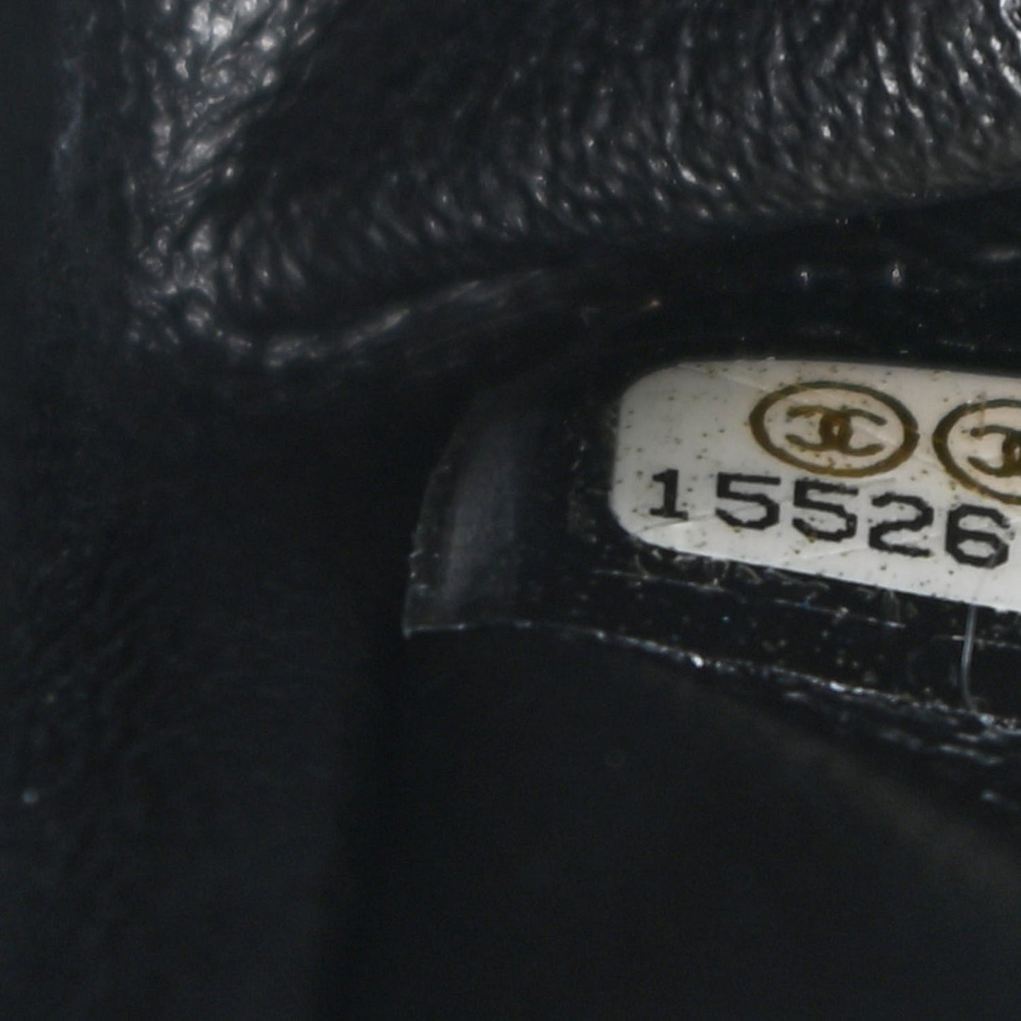 Iridescent Calfskin Quilted 2.55 Reissue 226 Flap Black