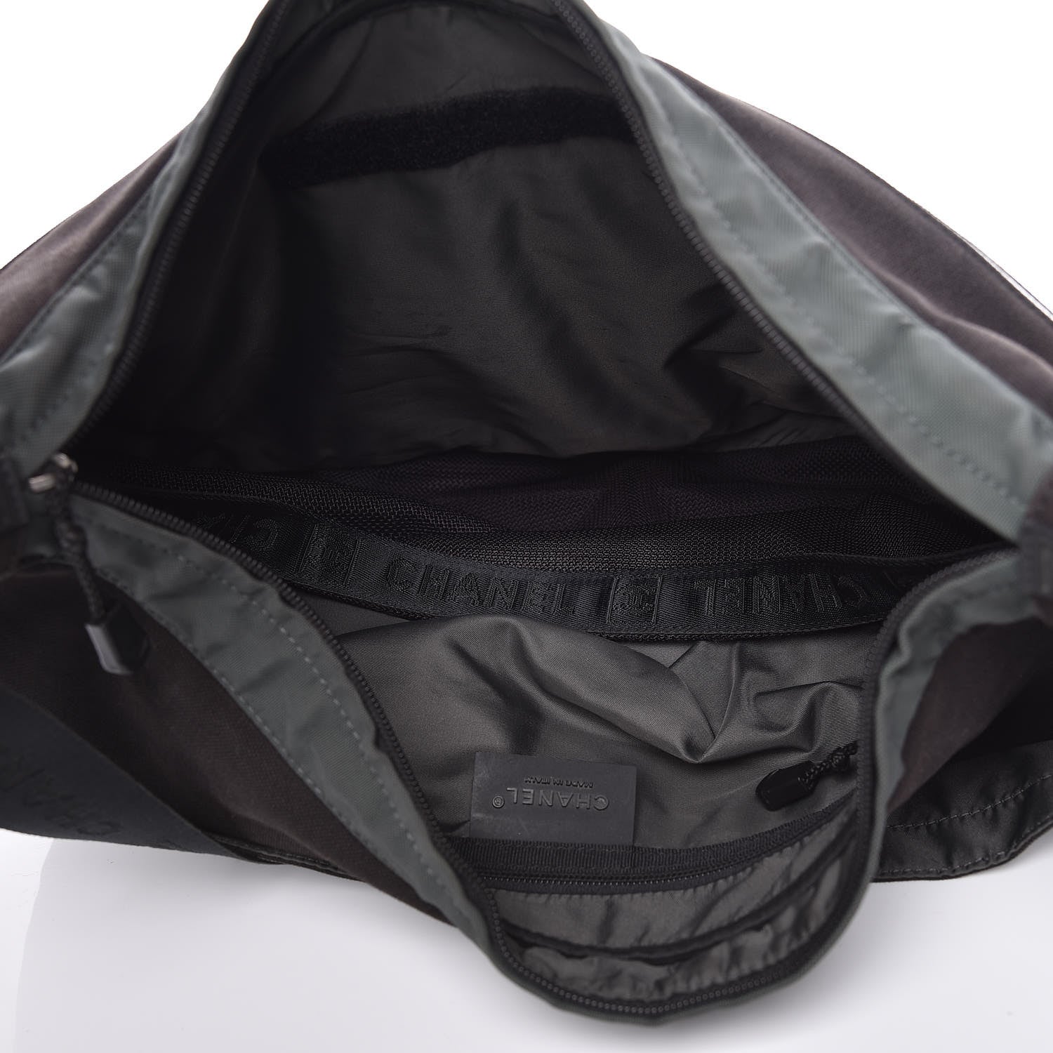 Chanel Canvas Nylon Sport Messenger Black 5 of 17