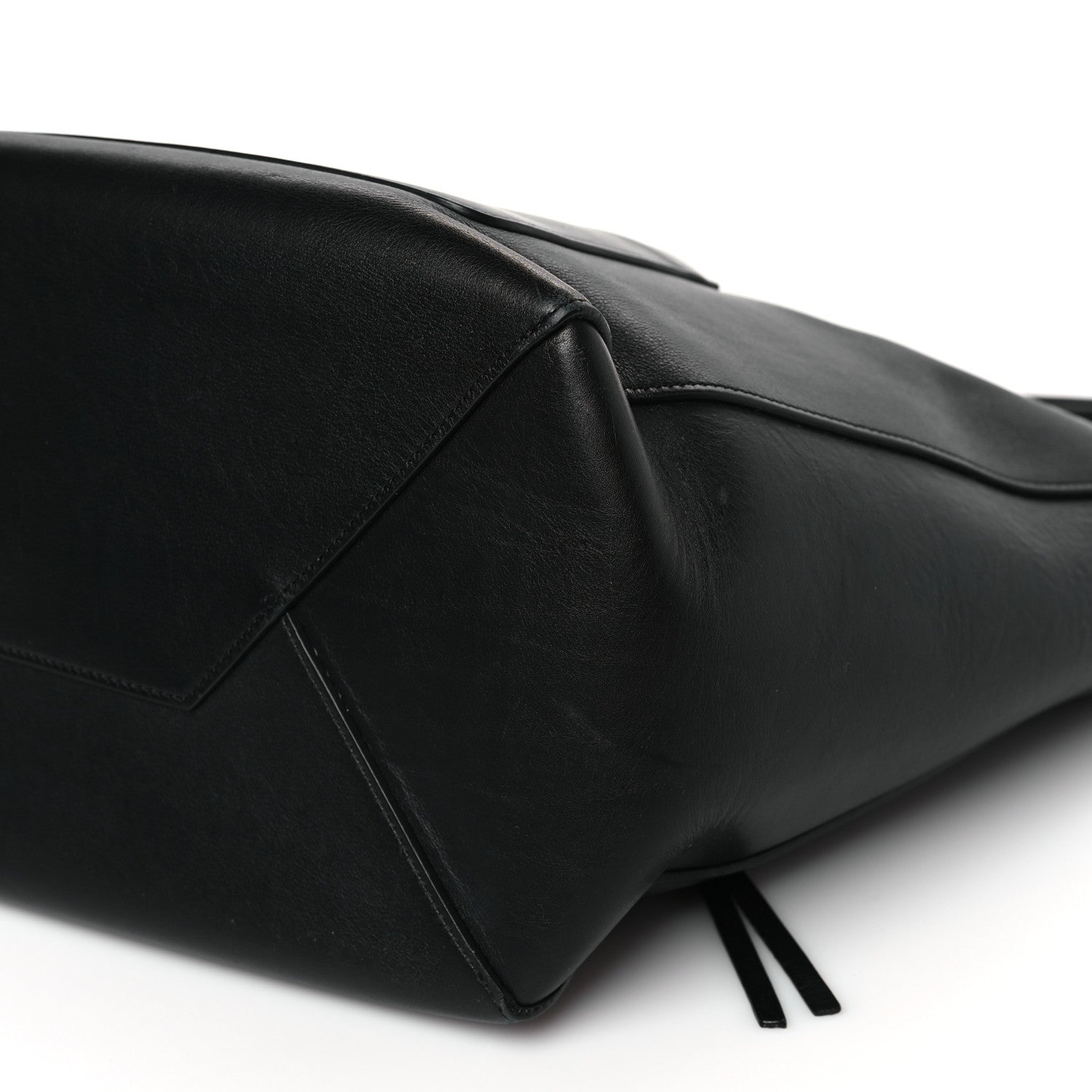 Celine Natural Calfskin Medium Zipped Hobo Black 8 of 8