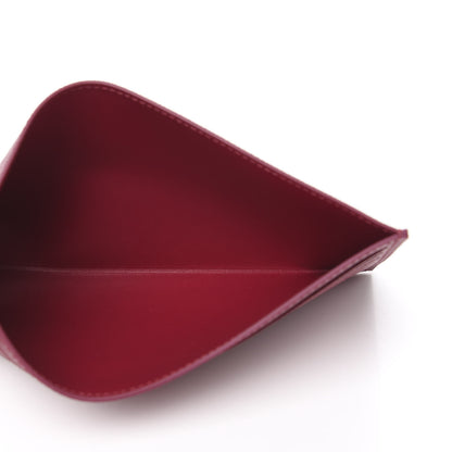 Louis Vuitton Calfskin Felicie Card Holder Insert Fuchsia 4 of 5