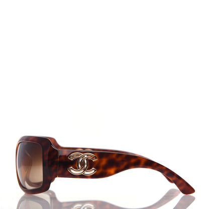 Chanel CC Sunglasses 6018 Tortoise 3 of 7