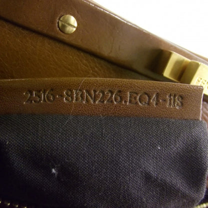 Fendi Vitello Saddle Medium Peekaboo Iconic Satchel Moro 7 of 11