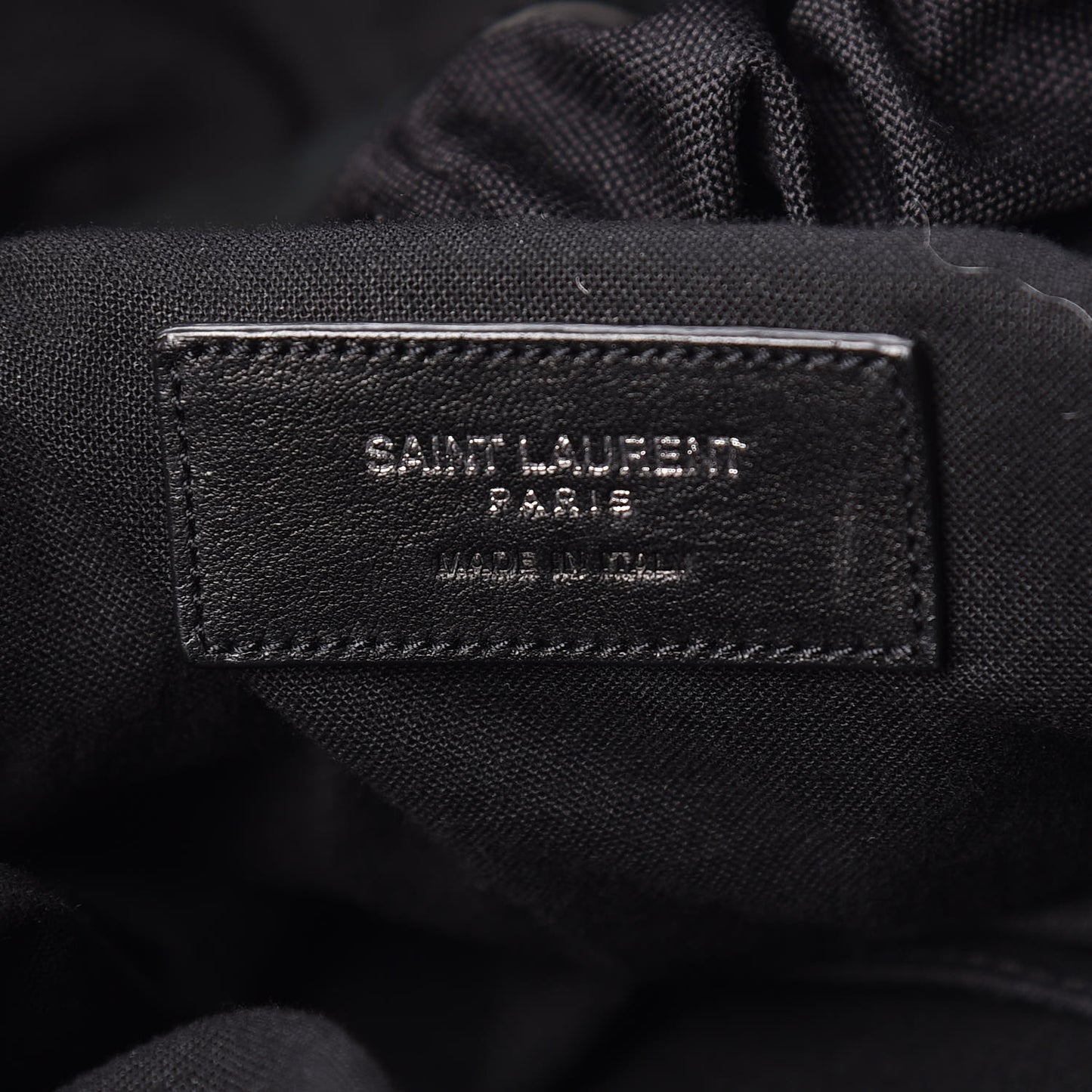 Calfskin Delave Backpack Black