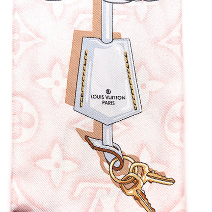 Louis Vuitton Silk Monogram Confidential Bandeau Light Pink 4 of 4