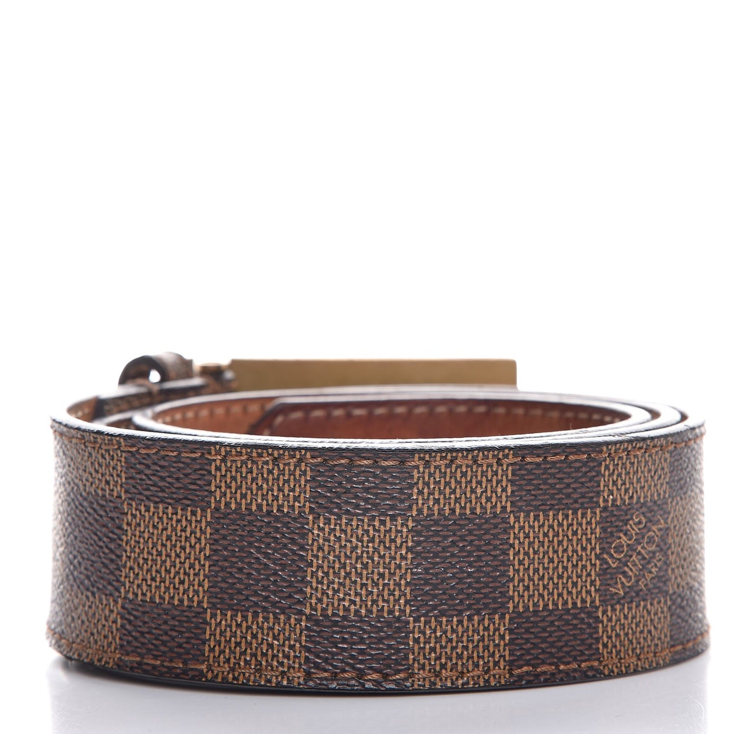Damier Ebene Inventeur Belt 80 32
