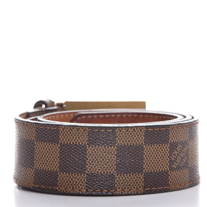 Louis Vuitton Damier Ebene Inventeur Belt 80 32 3 of 10