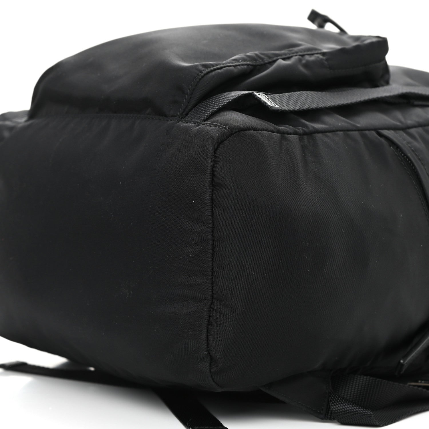 Prada Tessuto Nylon Montagna Double Buckle Backpack Black 10 of 10