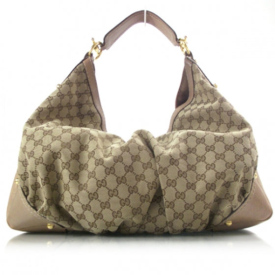 Monogram Large Jockey Hobo