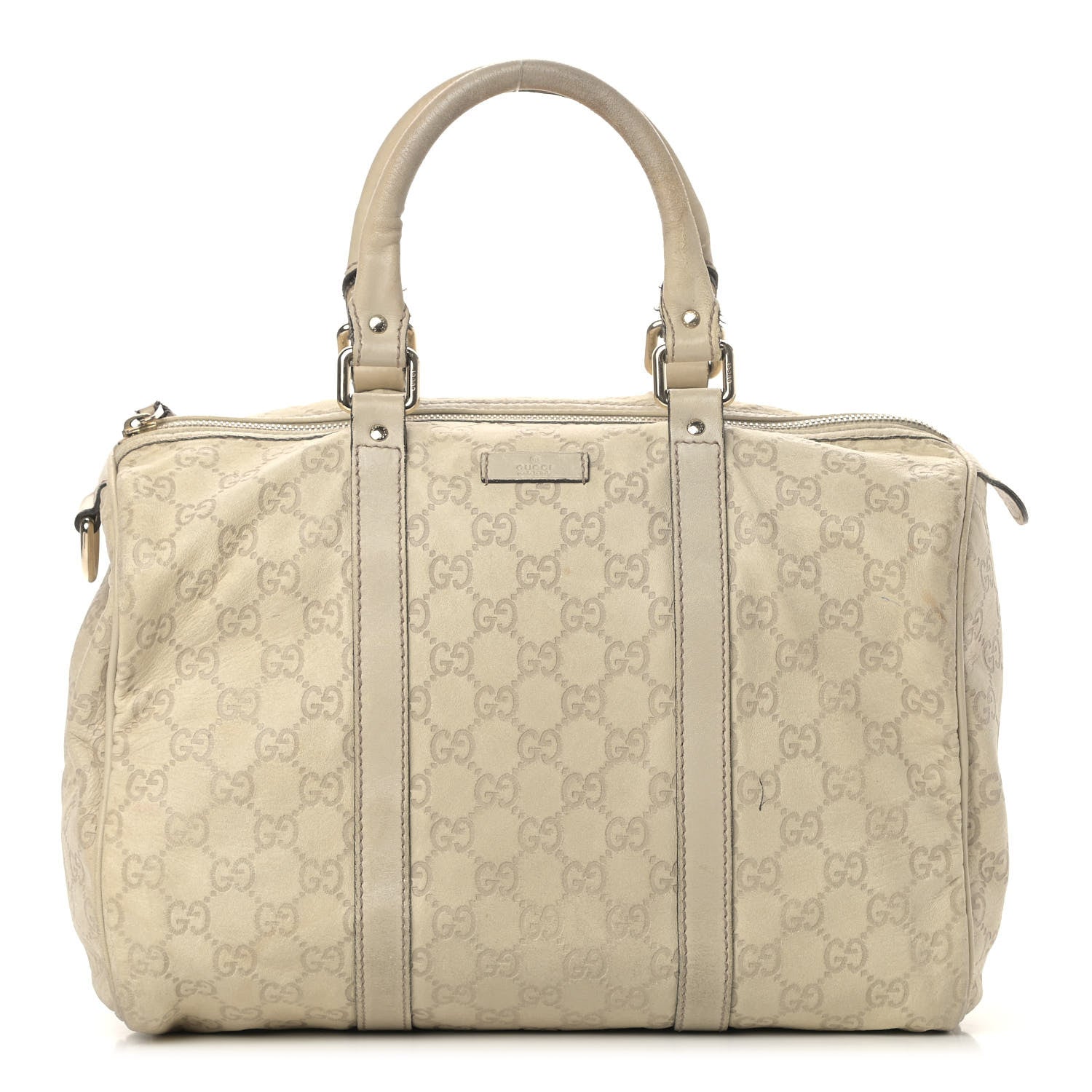 Gucci Guccissima Medium Joy Boston Off White 1 of 18