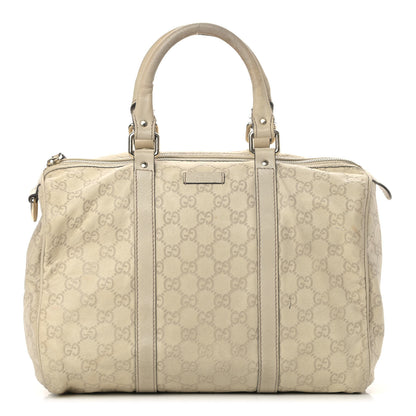 Gucci Guccissima Medium Joy Boston Off White 1 of 18