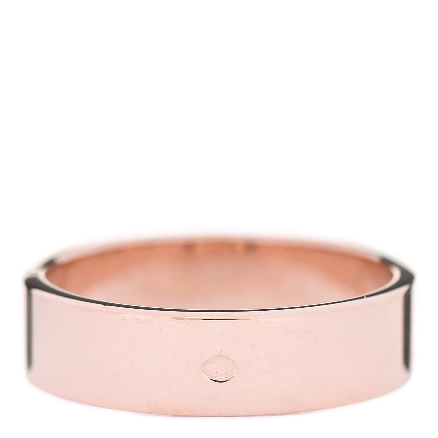 Hermes 18K Rose Gold PM Collier De Chien Ring 51 5.75 3 of 4