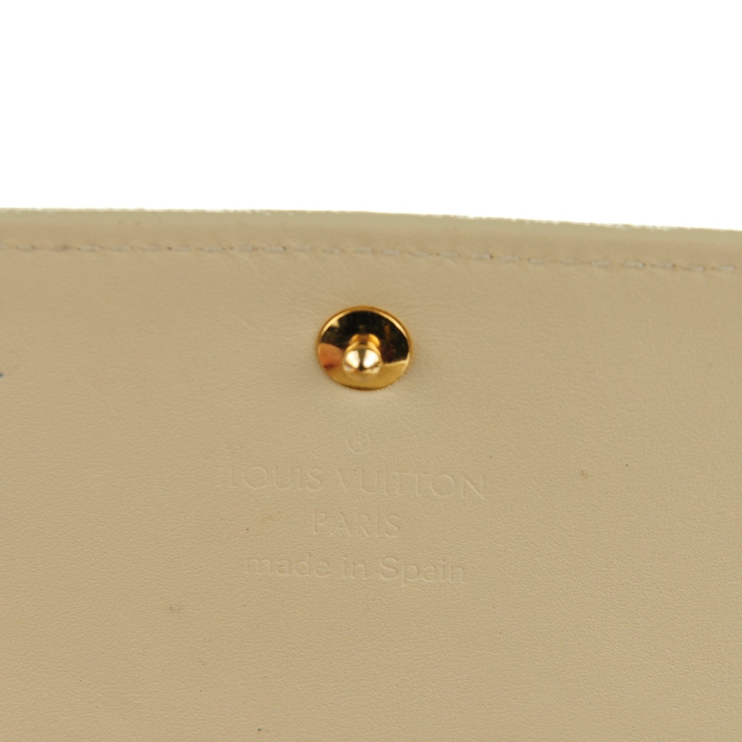 Vernis Business Card Holder Blanc Corail