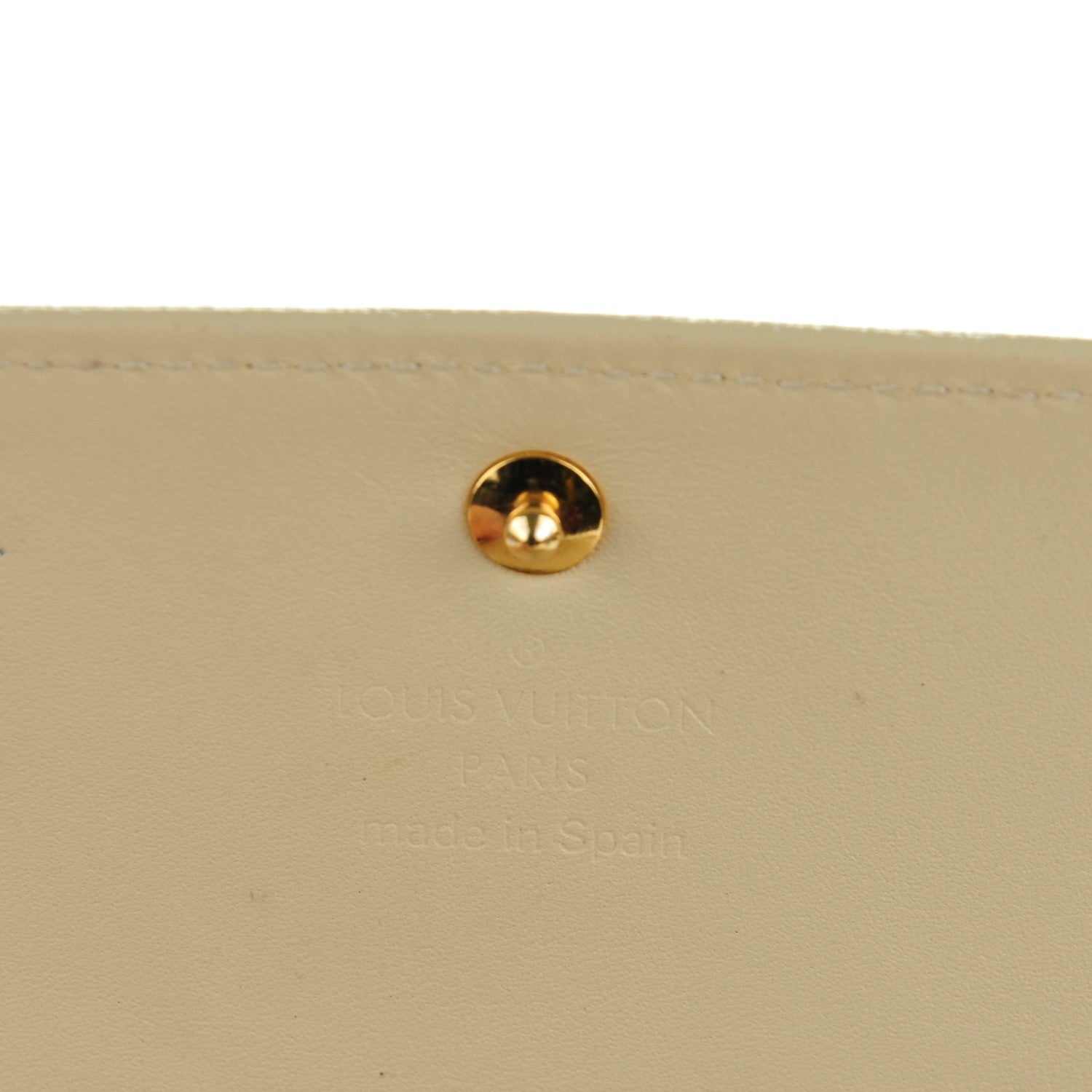 Louis Vuitton Vernis Business Card Holder Blanc Corail 7 of 9