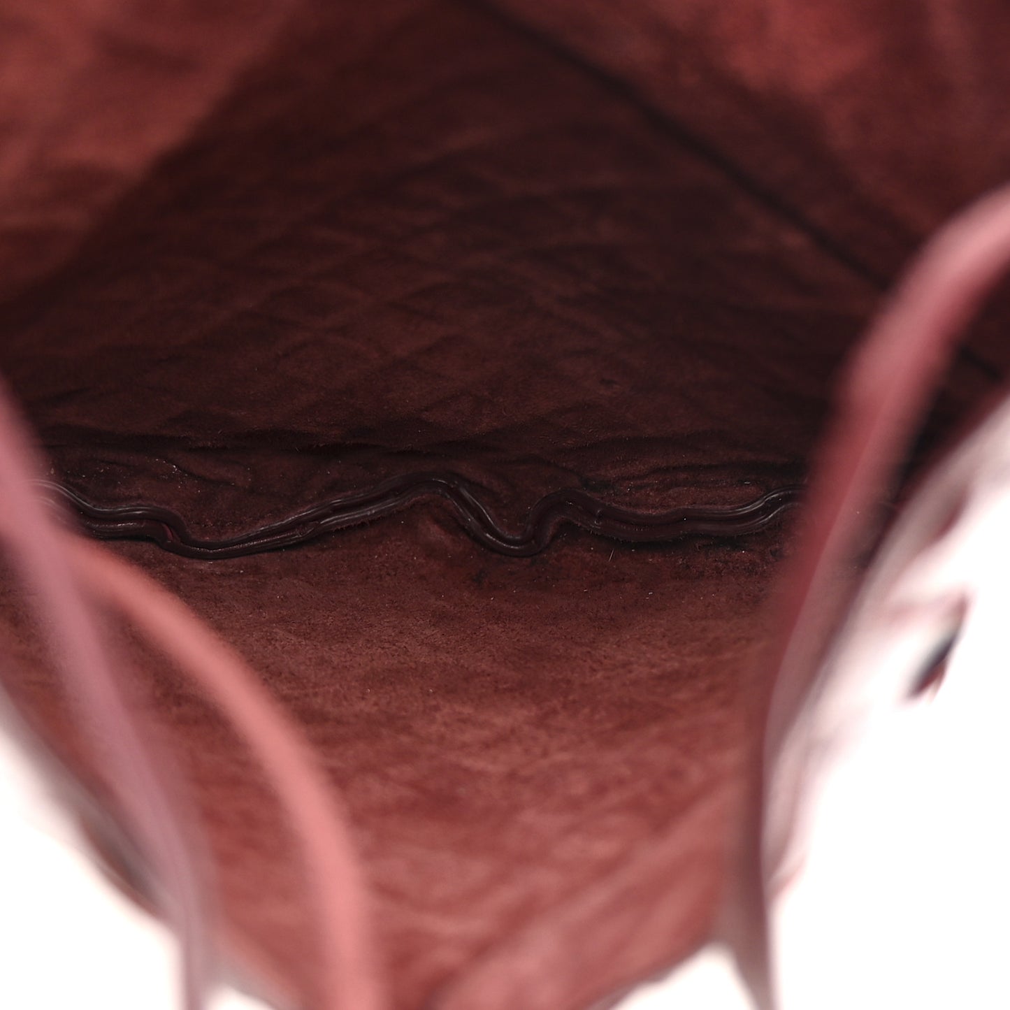 Nappa Intrecciato Small Solstice Hobo Barolo
