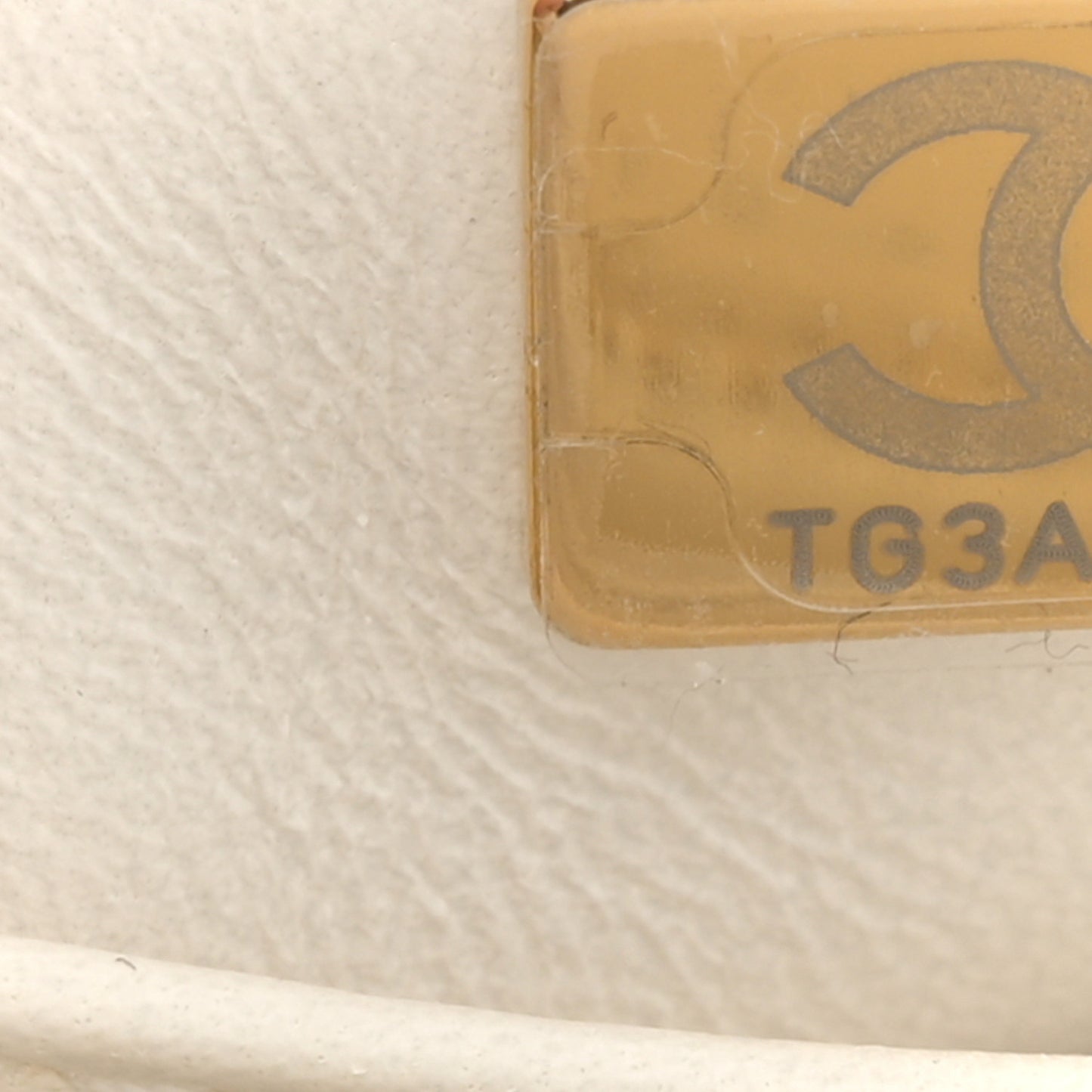 Caviar Quilted Small Coco Handle Flap White