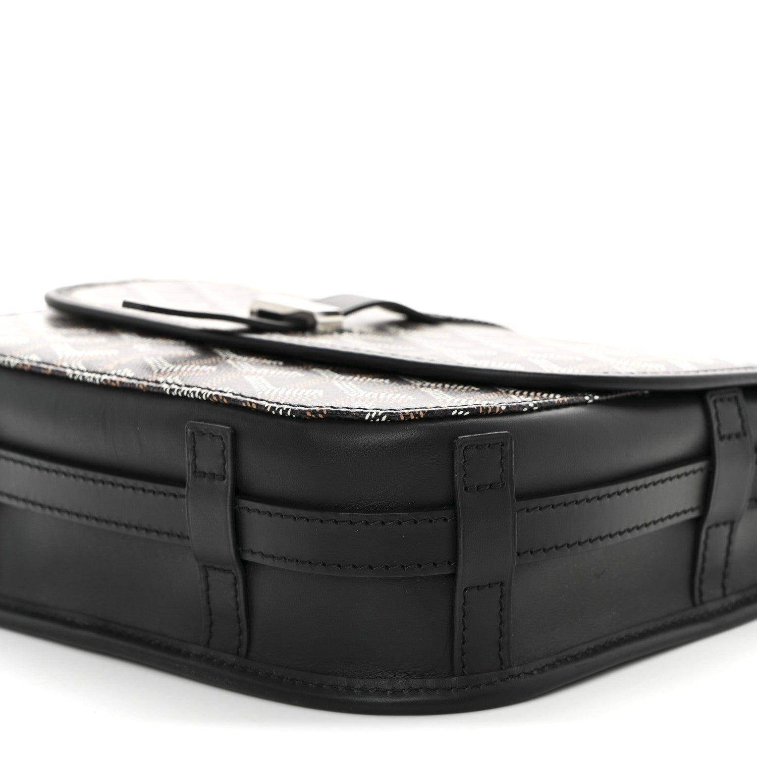 Goyard Goyardine Belvedere II PM Messenger Bag Black 9 of 10