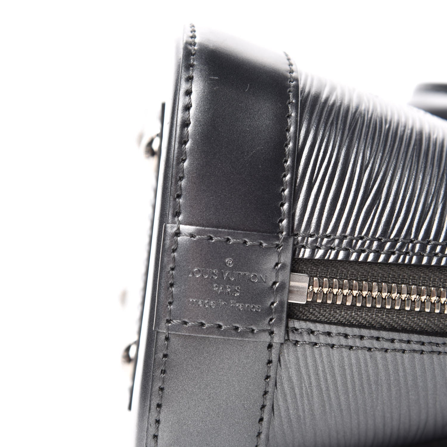 Louis Vuitton Epi Alma BB Anthracite Nacre 10 of 11