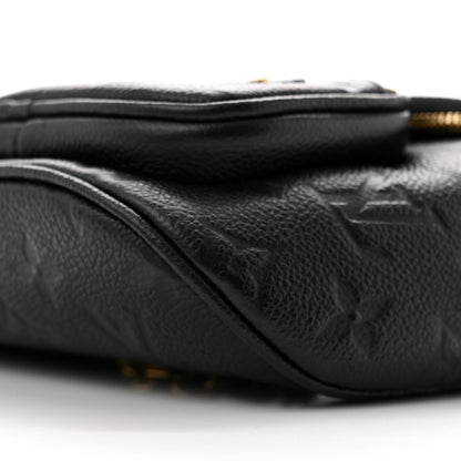 Louis Vuitton Empreinte Mini Bumbag Black 9 of 12