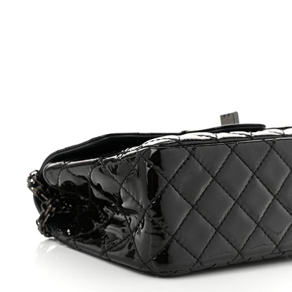 Chanel Patent Calfskin Quilted 2.55 Reissue Mini Flap So Black 9 of 10