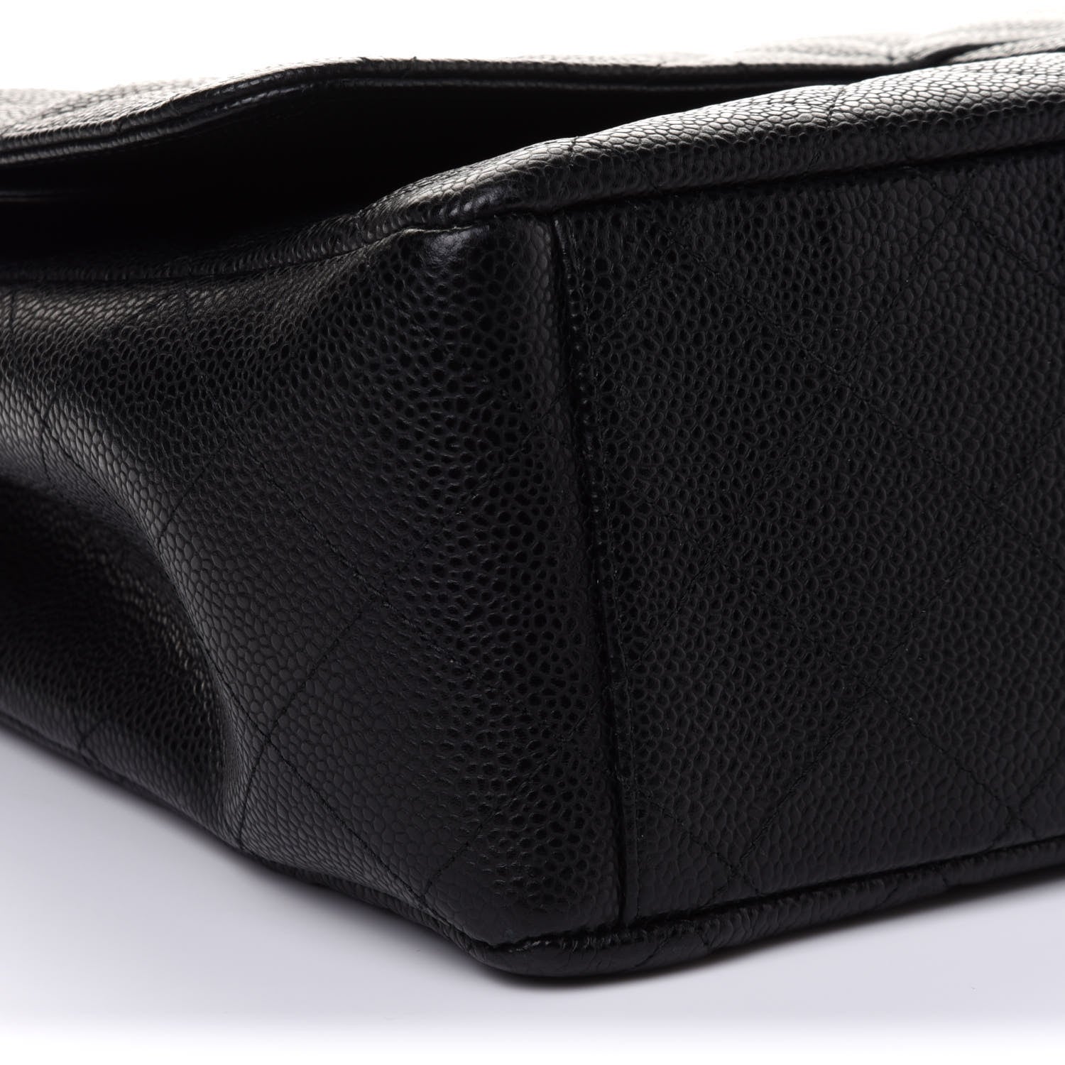 Chanel Caviar Quilted Maxi Double Flap Black 9 of 10