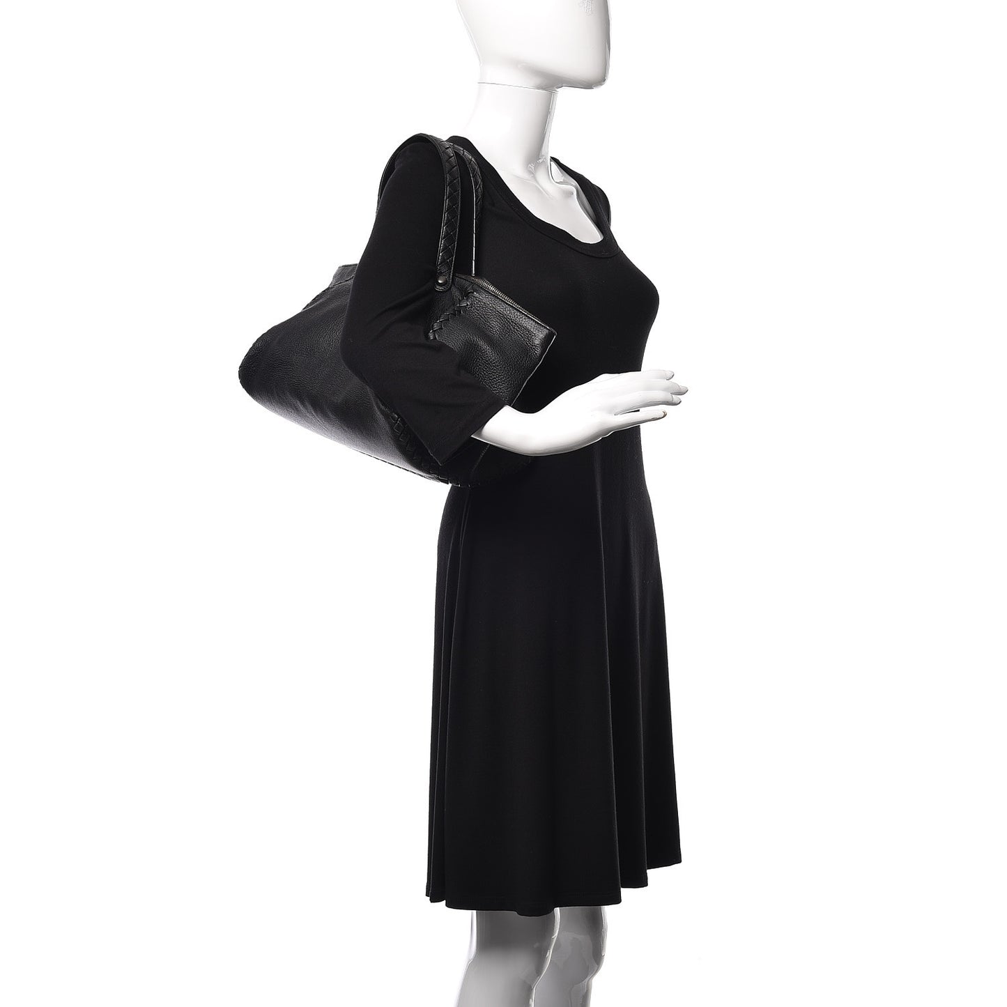 Cervo Intrecciato Tote Black