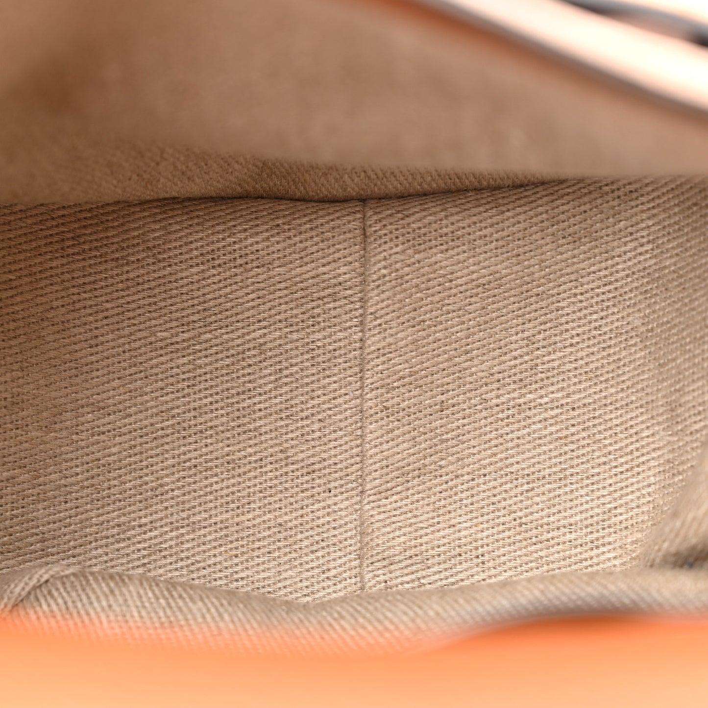 Grained Calfskin Small Marcie Saddle Bag Tan