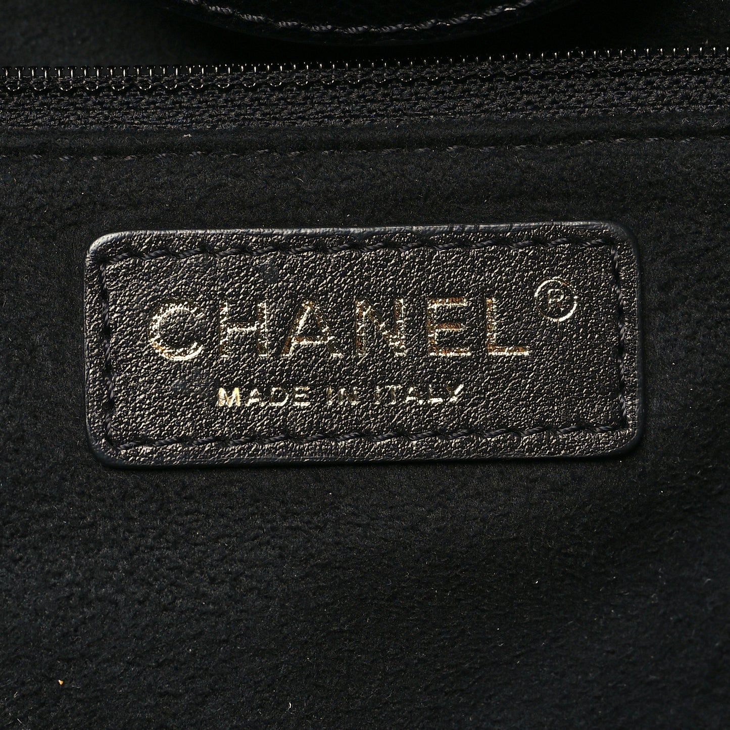 Caviar Small Studded Deauville Tote Black