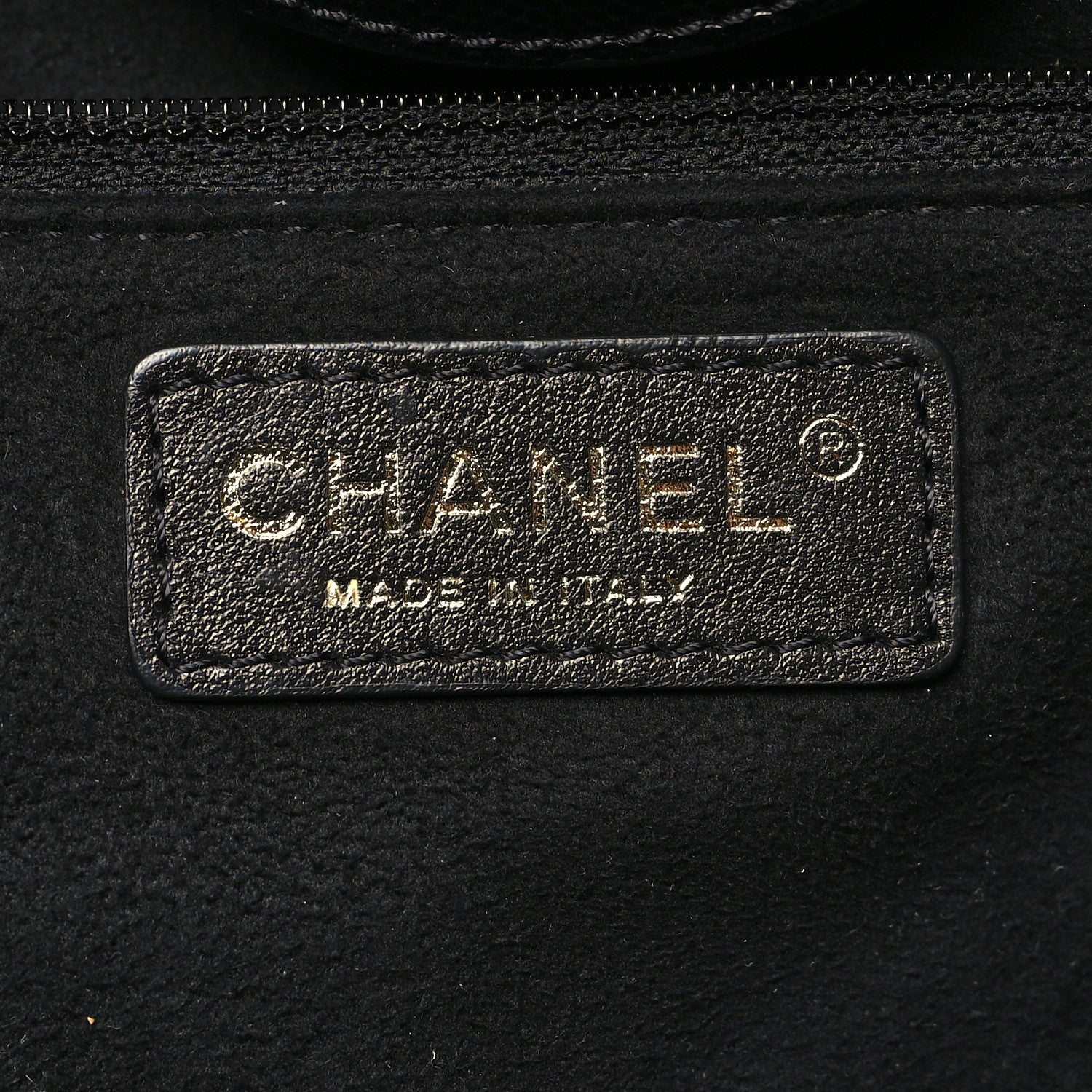 Chanel Caviar Small Studded Deauville Tote Black 6 of 13