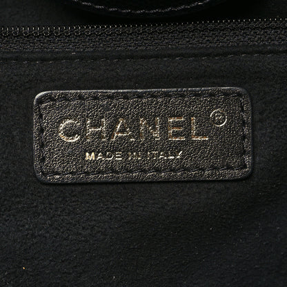 Chanel Caviar Small Studded Deauville Tote Black 6 of 13