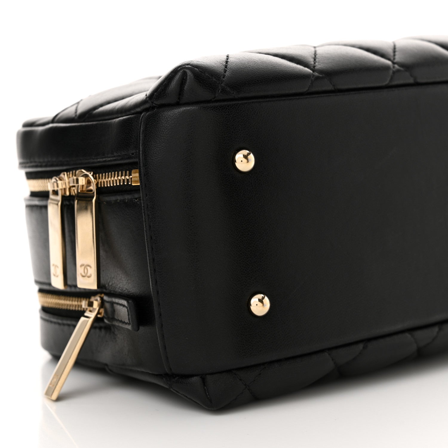 Chanel Lambskin Quilted Small Trendy CC Bowling Bag Black 10 of 12