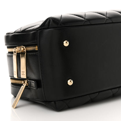 Chanel Lambskin Quilted Small Trendy CC Bowling Bag Black 10 of 12