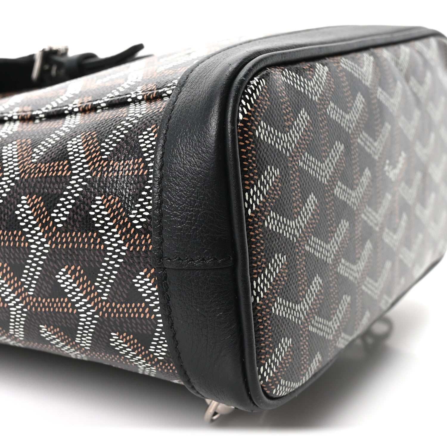 Goyard Goyardine Calfskin Mini Alpin Backpack Black 7 of 8