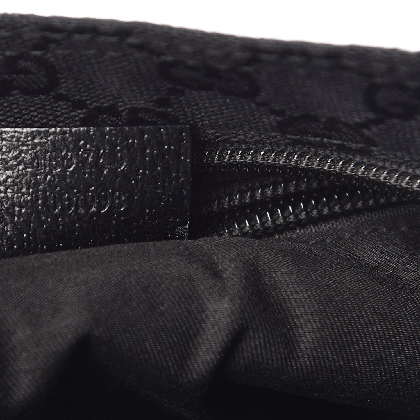 Monogram Web Small Flat Messenger Crossbody Black