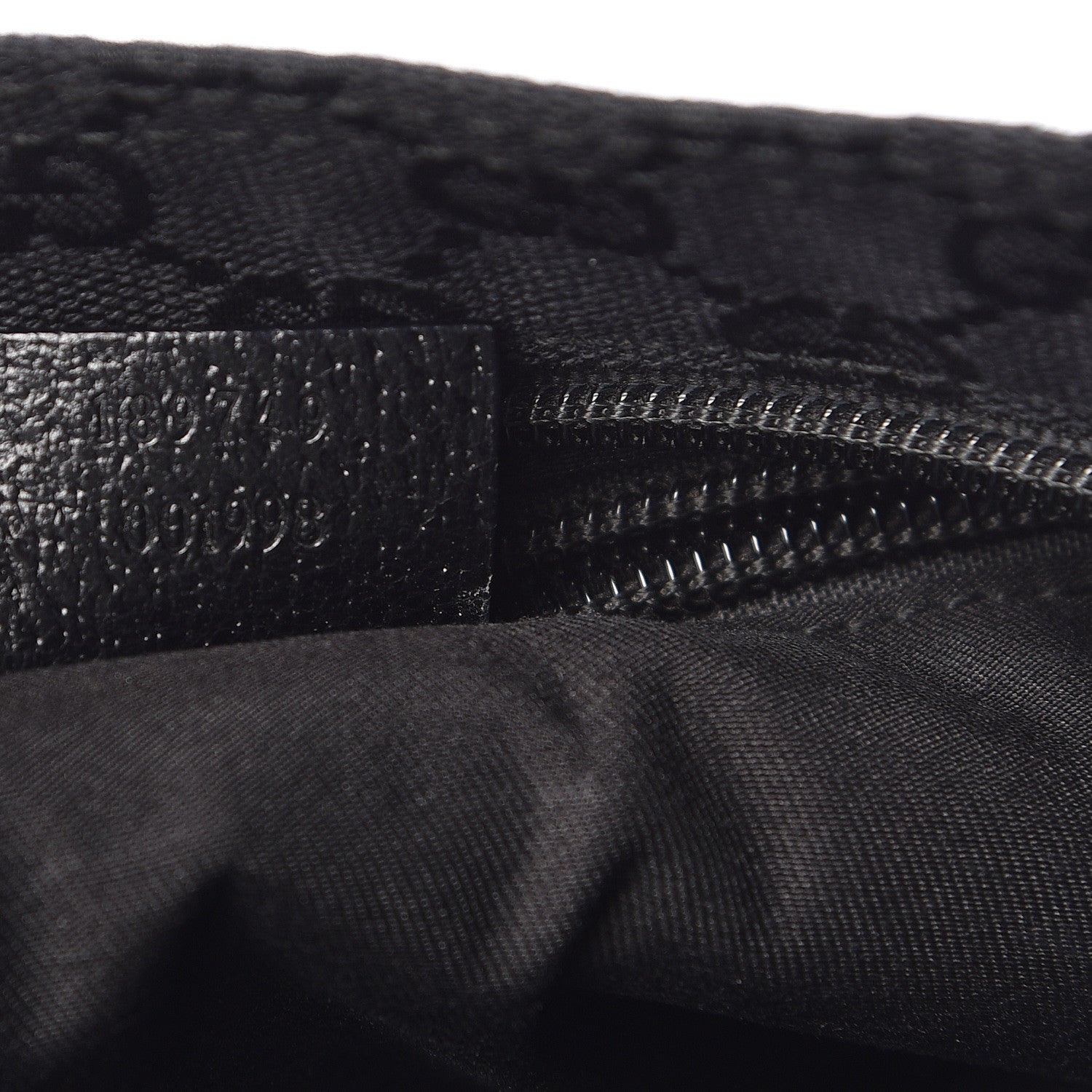 Gucci Monogram Web Small Flat Messenger Crossbody Black 7 of 11