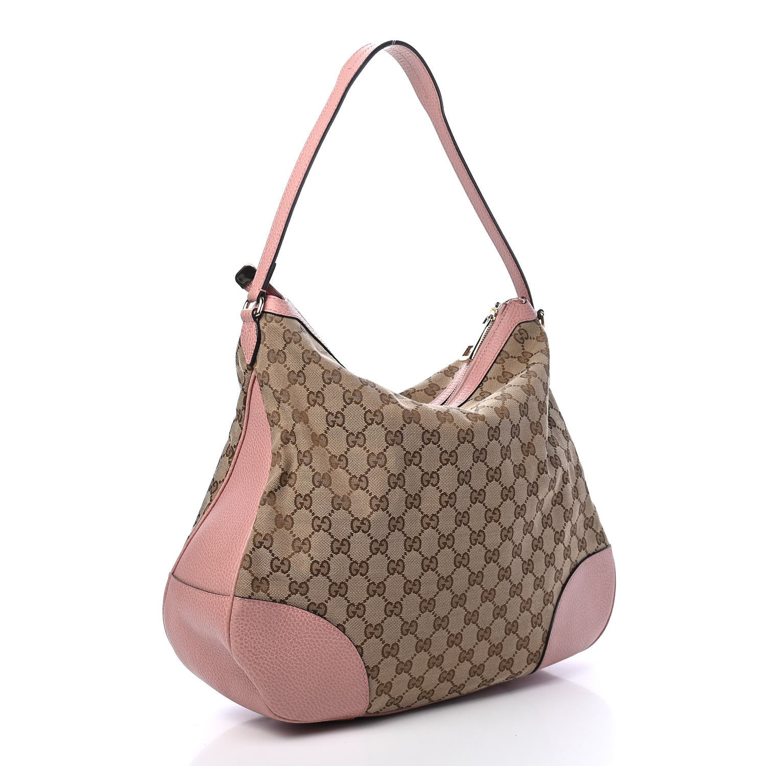 Gucci GG Monogram Large Margaux Hobo Beige Soft Pink 3 of 9