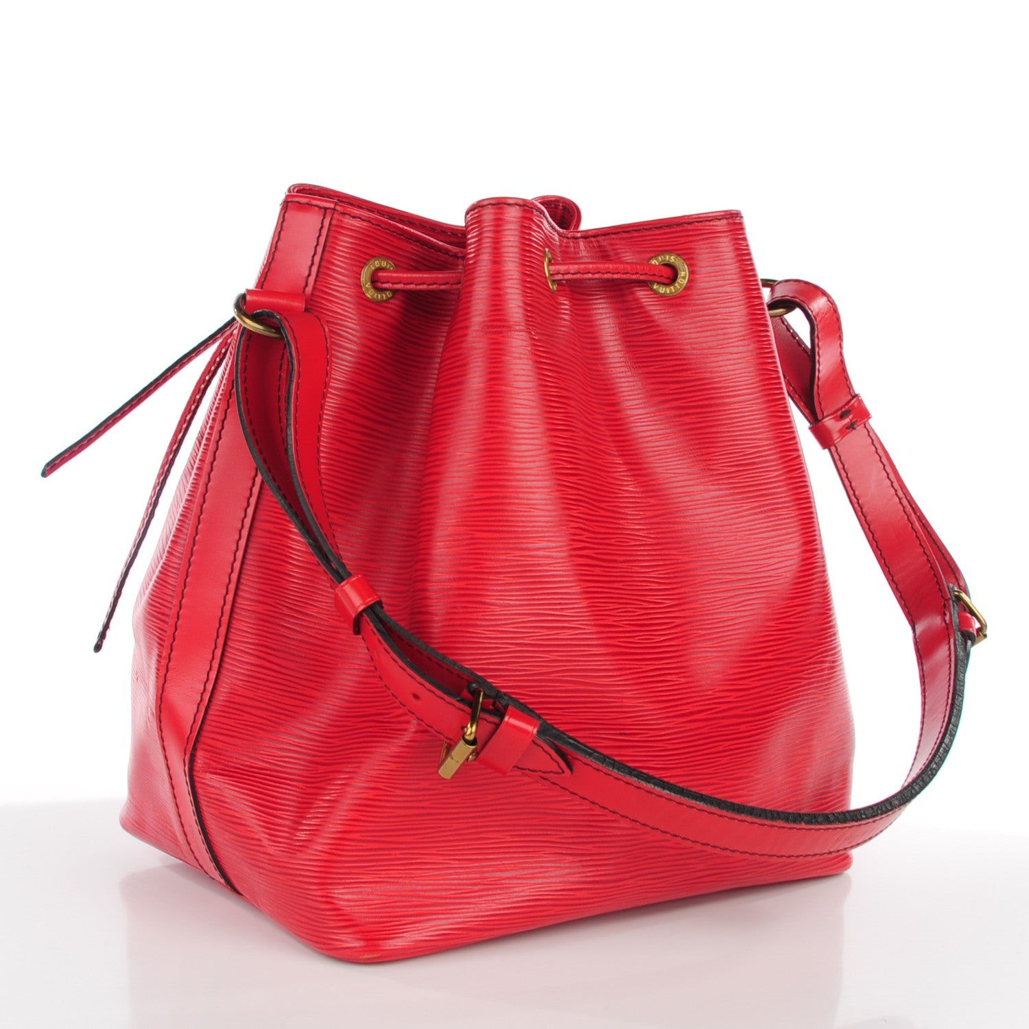 Louis Vuitton Epi Petit Noe Castillan Red 3 of 9
