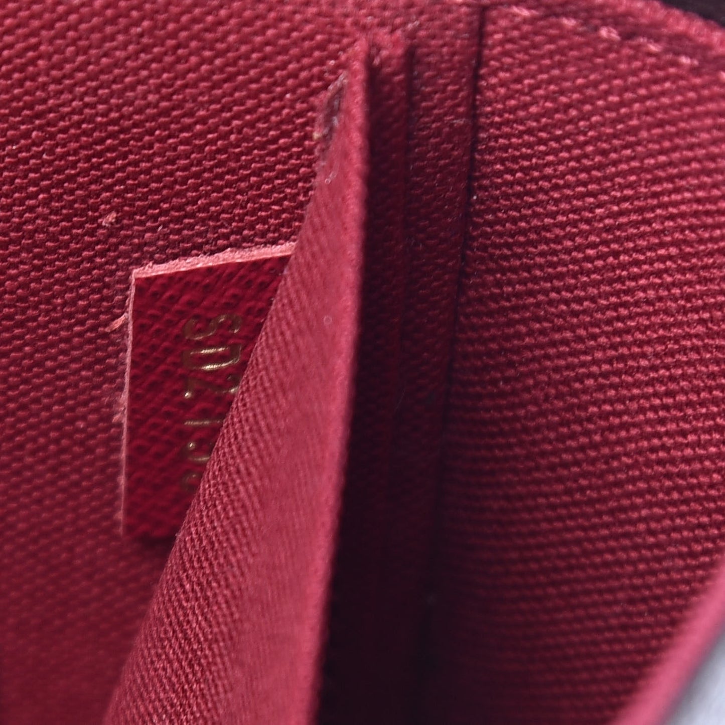 Monogram Pochette Felicie Chain Wallet Fuchsia