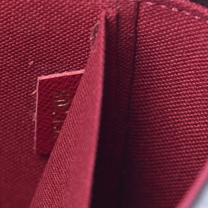 Louis Vuitton Monogram Pochette Felicie Chain Wallet Fuchsia 10 of 14