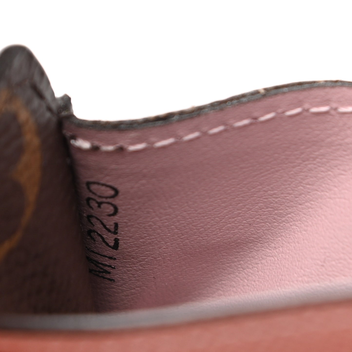 Monogram Sarah Wallet NM Rose Ballerine
