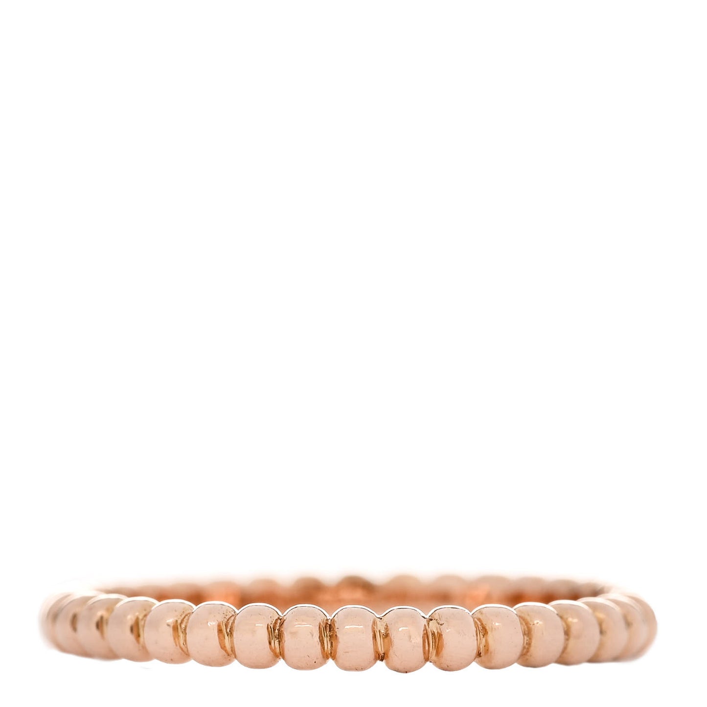 18K Rose Gold Small Perlee Ring 53 6.25