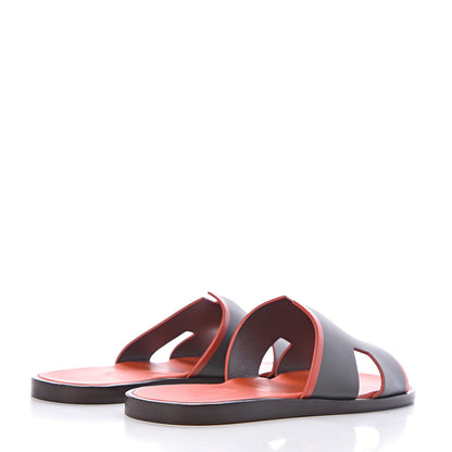 Hermes Calfskin Mens Izmir Sandals 43 4 of 8